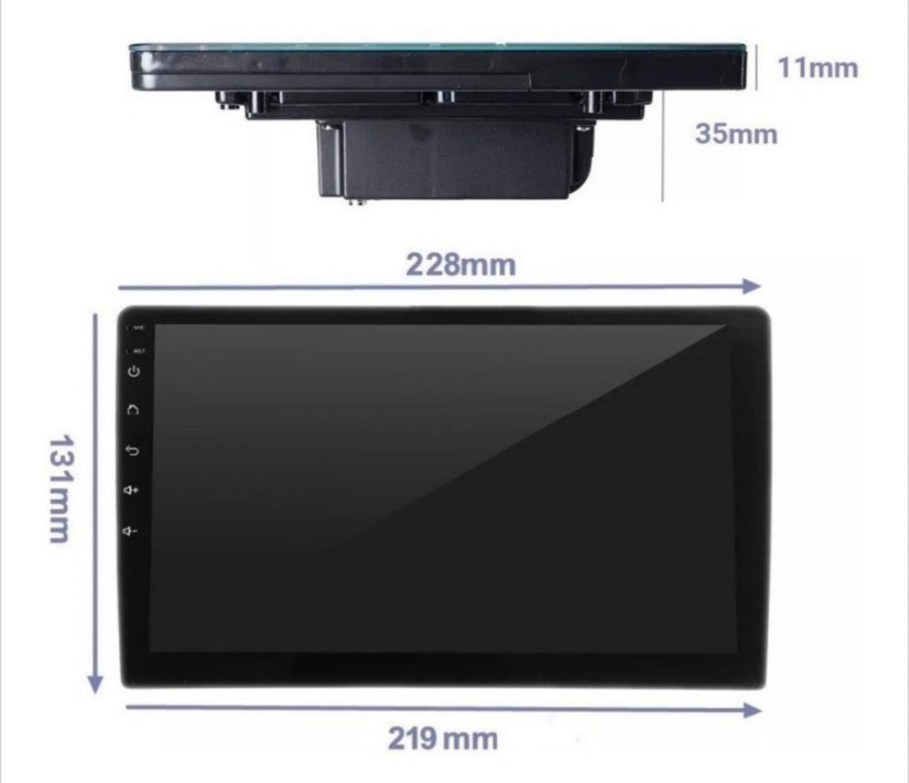 Combo RADIO + BISEL - Hyundai Accent - 2GB RAM + 32GB ROM - Pantalla IPS