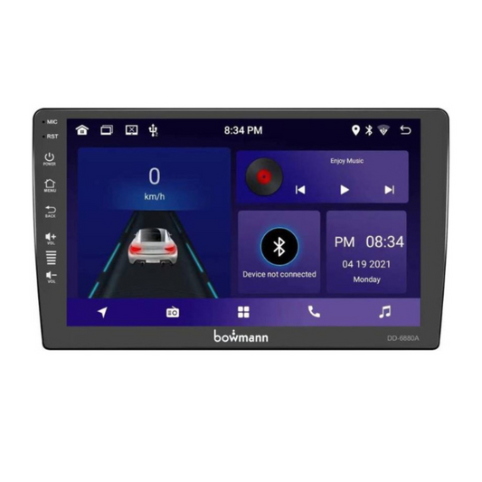 Radio 9" CarPlay Android Auto Bowmann DD6680 GPS WIFI YOUTUBE NETFLIX