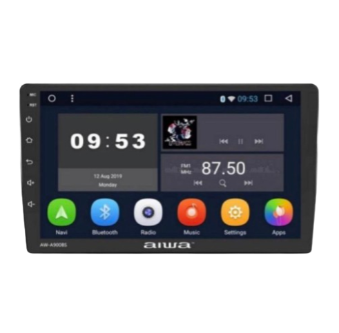 Radio 9" Aiwa 2gb RAM 32gb Android Auto Apple Carplay Panel IPS